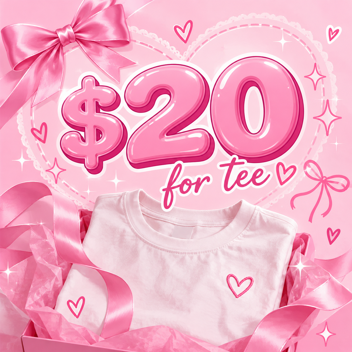 TiKToK Live $20 Tee