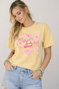 Blessed is She T-Shirt Yellow