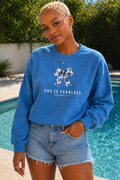 She Is Frearless - Corolina Blue Sweatshirt