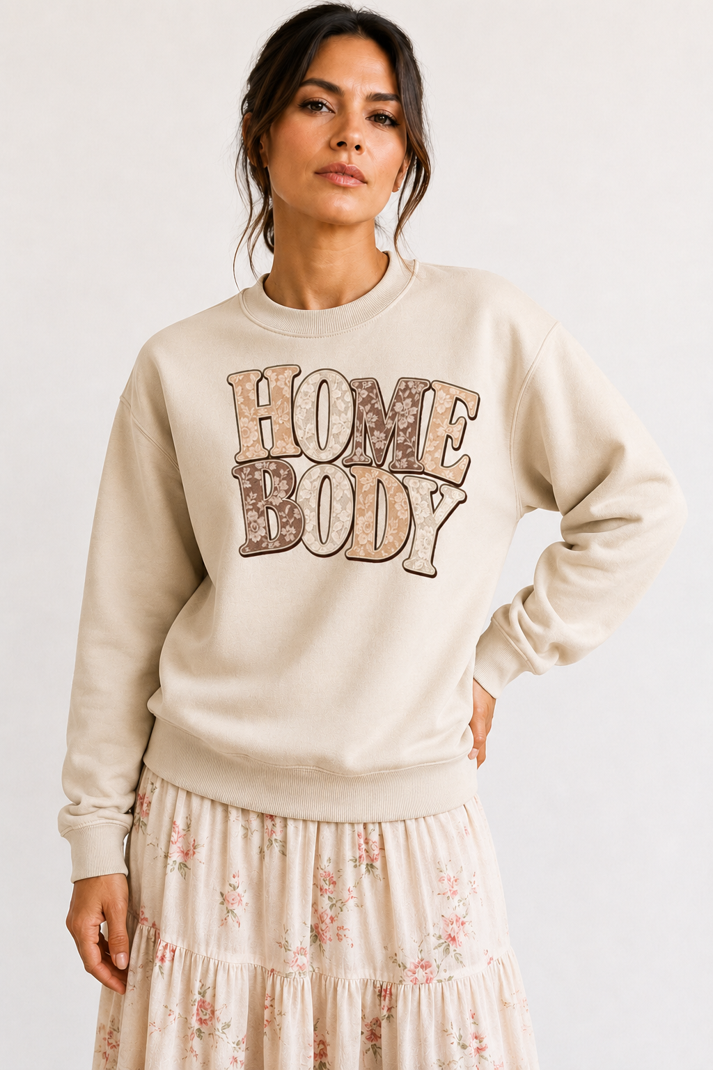 Home Body Lace - Sweatshirt