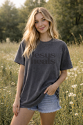 Jesus Heals T-Shirt Black Pepper
